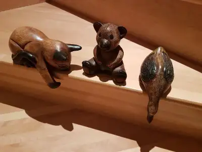 Décoration animaux en bois, View more