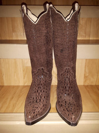 Women's Jornada Leather Cowboy Boots