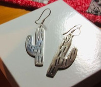 Vintage Taxco, Mexico 925 Sterling Silver Earrings