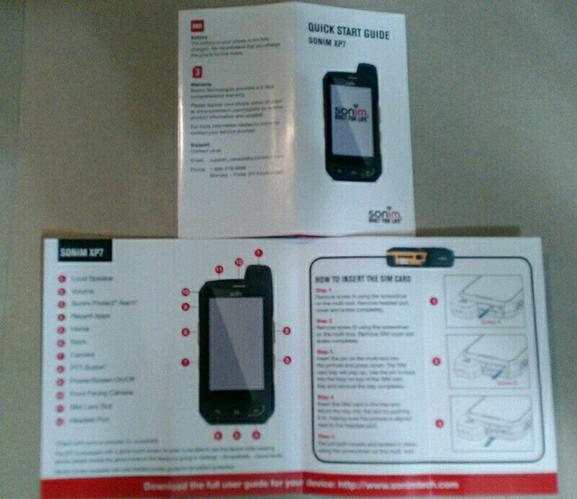 Sonim XP7 Rugged Android Cell Phone Wloo in Cell Phones in Kitchener / Waterloo - Image 3