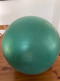 Yoga/exercise ball - green