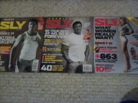 SLY magazines, issue's 1, 2 + 3