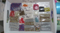 1,809.52 grams of Mixed Glass Seed Beads (Bundle 5)$30