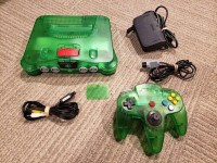 Jungle green Nintendo 64 with controller & Expansion pack! $230