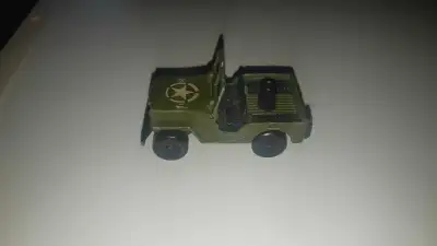 Military Jeep loose vintage 1978 Matchbox Superfast No. 33 Incomplete missing machine gun $10