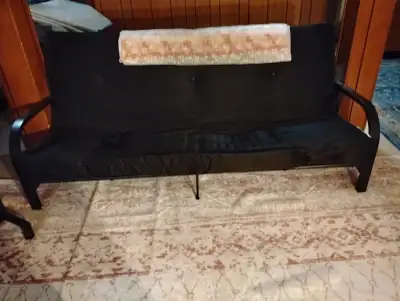 Futon Couch/Black, View more