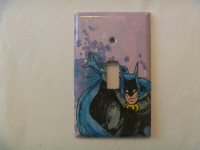 BATMAN Single & Double Light Switch Plates