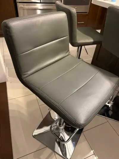 2 Leather Bar Stools for Sale, View more
