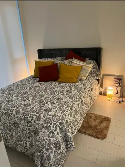 QUEEN Wayfair Grey Bed Frame $150, View more