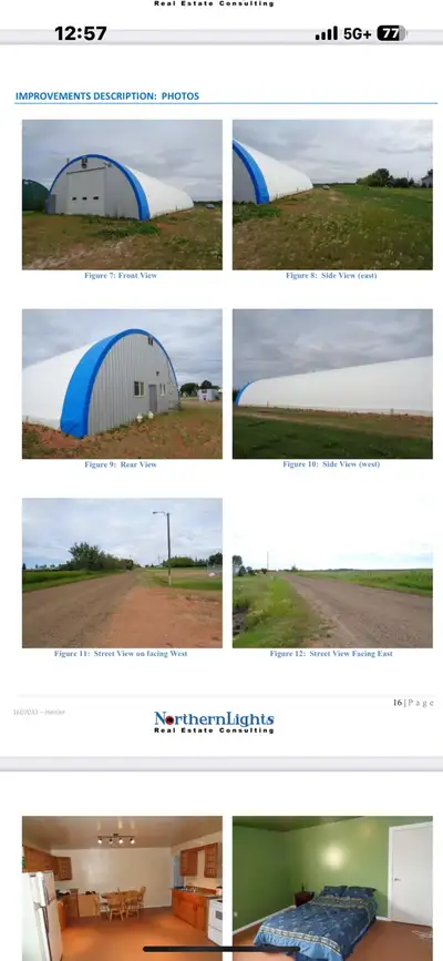 5000 square foot shop with 1200 square foot living space for rent in Heisler, AB on 2 acres of land....