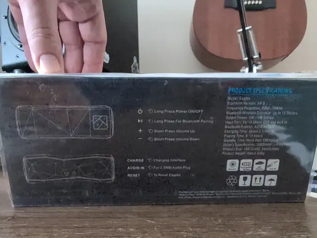 RockGo Eagles bluetooth speaker (unopened)518518634343321601
