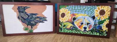 hand painted art, View more