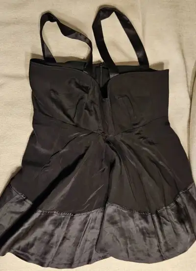 Sandra Angelozzi Silk Black Dress Small, View more