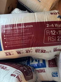 R12 fibreglass insulation bag 