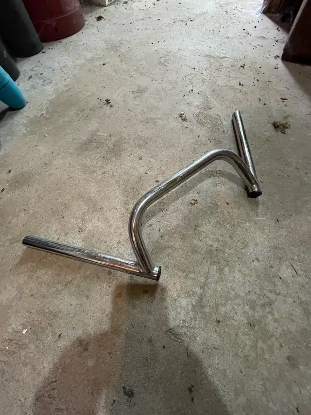 Condor Tommaselli Handlebar - Classic Chrome  in Motorcycle Parts & Accessories in Hamilton - Image 6