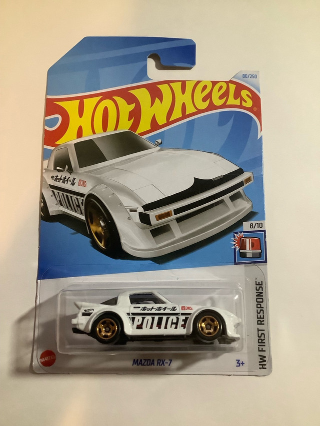 Hot Wheels Mazda RX-7 Japanese police Diecast JDM car  in Arts & Collectibles in Kitchener / Waterloo