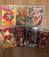 DC comics Flash, Black Adam, Blue Beetle short box