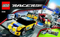Lego Racers set 8124, 8125, 8196
