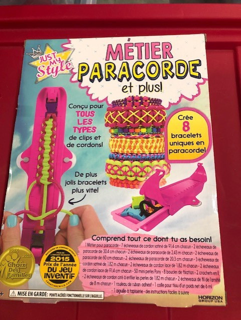 Just My Style Paracord Loom Kit (for children) in Hobbies & Crafts in Sudbury - Image 2
