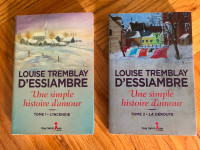 UNE SIMPLE HISTOIRE D’AMOUR roman DE LOUISE TREMBLAY D’ESSIAMBRE
