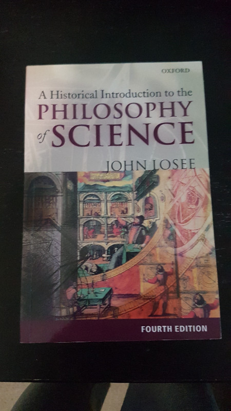 A Historical Introduction to the Philosophy of Science in Textbooks in Hamilton