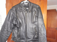 LEATHER MOTORCYCLE JACKET