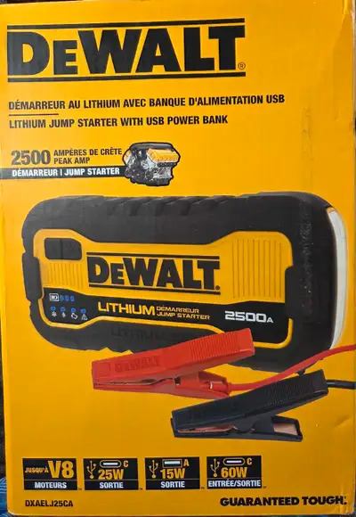 DeWalt 2500A Jump Starter, View more