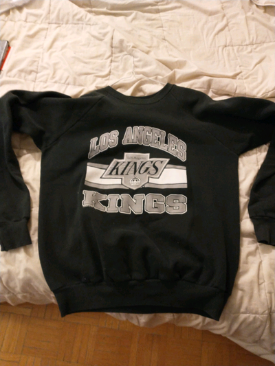 NHL Wayne Gretzky 1988 Los Angeles Kings black large sweatshirt, View more