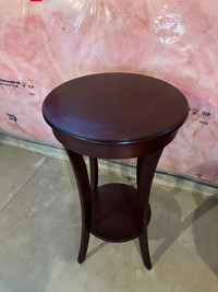 Cherry Wood Side Table For Sale