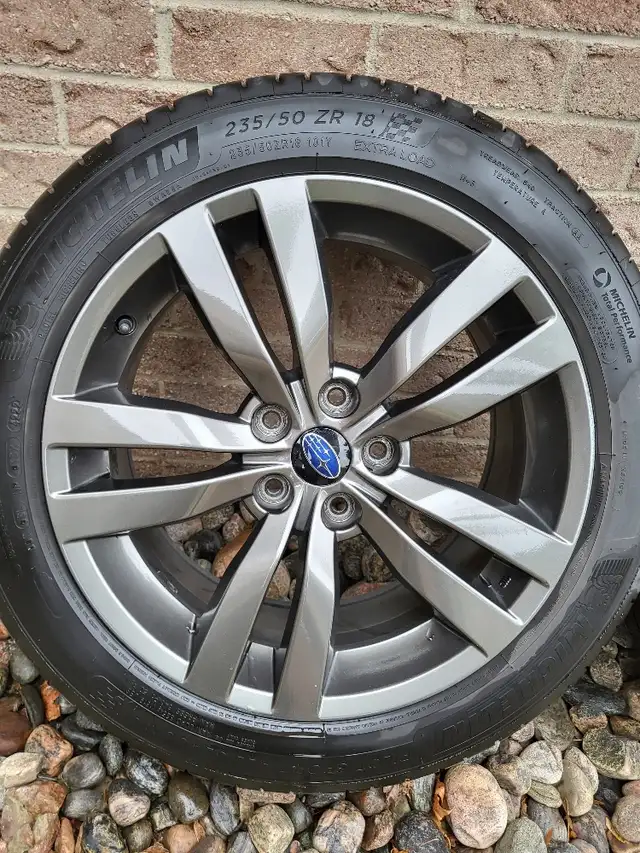 Subaru WRX 18" Wheels & Tires in Tires & Rims in City of Toronto - Image 2