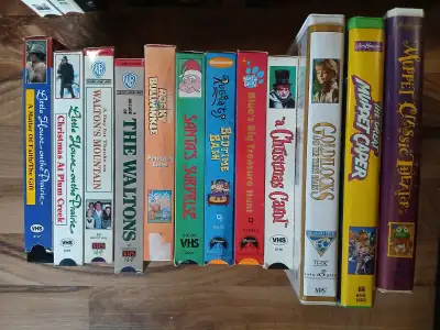 Classic VHS children's movies. Looking to see as a set. $20.00 for all or $5.00 each.