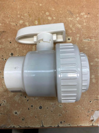 Ball valve 1  1/2 PVC
