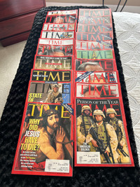 20 Time Magazines from 2004