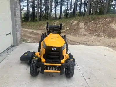 2019 cub cadet GX 54 riding mower low hours , View more