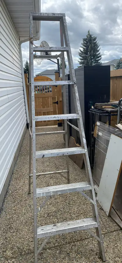 7ft aluminum ladder, View more
