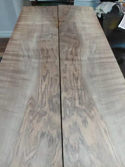 Black Walnut Dreadnought Guitar Back & Side set, View more