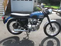 1962 Triumph T100SS Tiger Motorcycle