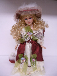 Century Collection Genuine Porcelain Doll – “Victoria Rose”