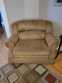 Chair and a half recliner