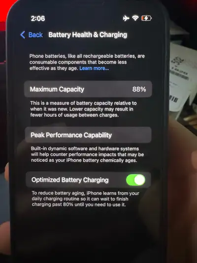 iPhone 13 Mini 128GB 88% Battery Health, View more