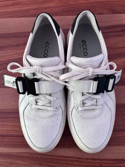 ECCO Golf Shoes, Limited Edition (ss2022//golf), waterproof leather, size 43 (10), hardly used $80....
