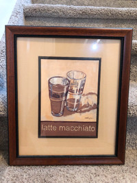 Framed Coffee Artwork