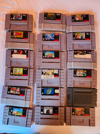SNES games for sale