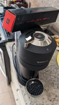 Nespresso Machine and Milk Steamer