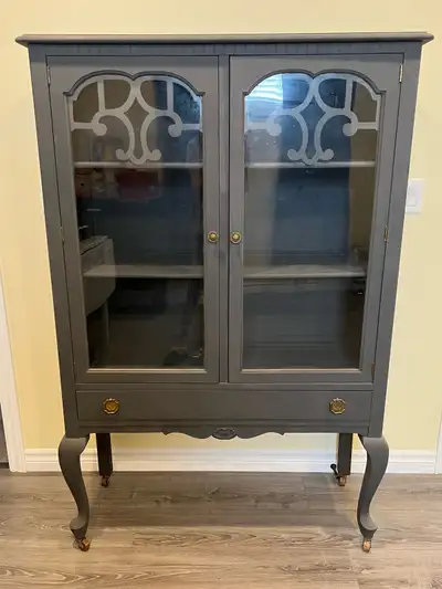 Antique Vintage China Cabinet, View more