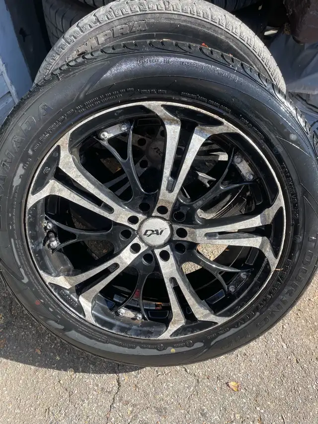 17 inch rims 5x114.3 DAI alloys set of 4 in Tires & Rims in Brantford - Image 2