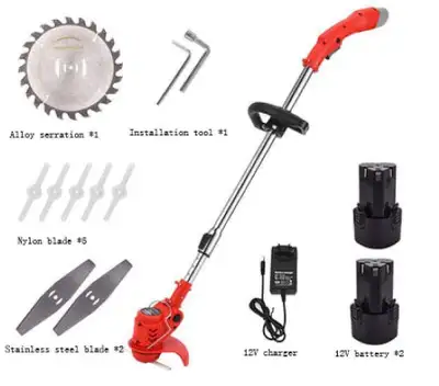 Electric Lawn Mower, Small Wireless herbicia, Rechargeable Lithi, View more