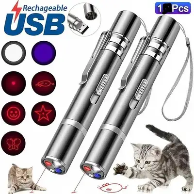 Pointeur Laser USB Rechargeable 3 intensités (3), View more