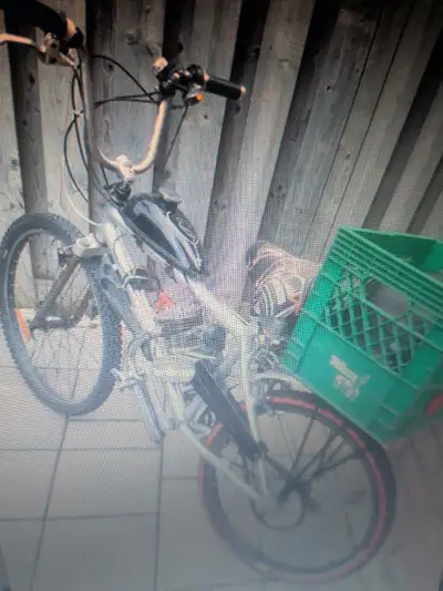 bicycle with a 80cc motor (obo), View more