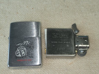 1993 Zippo lighter Rare Yellowknife NWT / Resolute Bay